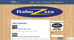 Desktop Screenshot of dabuzzza.com